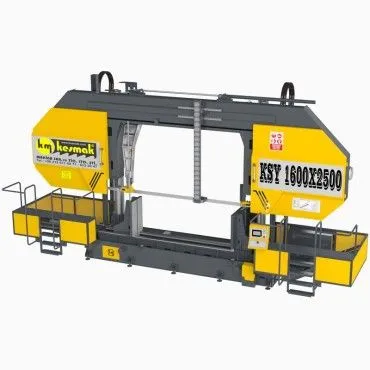 Полуавтоматический двухколонный ленточнопильный станок Kesmak KSY 1600x2500
