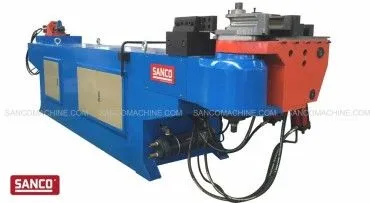 Полуавтоматический дорновый трубогибочный станок с ЧПУ SANCO SB-65NCB